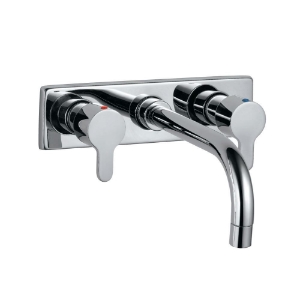 Picture of 3 Hole Basin Mixer Wall Mounted