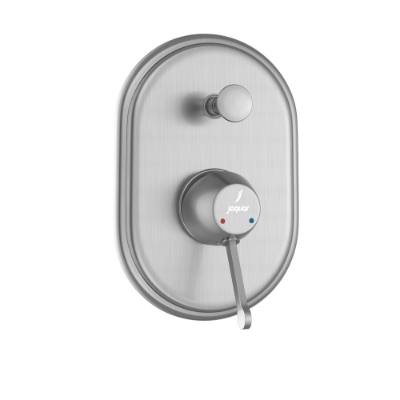 Picture of Single Lever In-wall Diverter - Stainless Steel