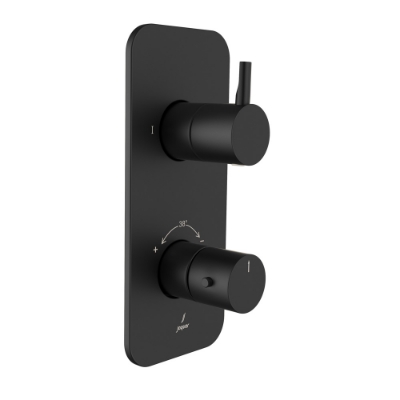 Picture of Aquamax Thermostatic Shower Mixer - Black Matt