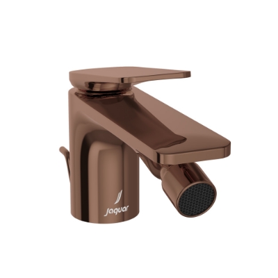 Picture of Single Lever Bidet Mixer with Popup Waste - Blush Gold Bright PVD