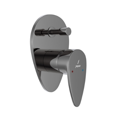 Picture of Single Lever In-wall Diverter - Black Chrome