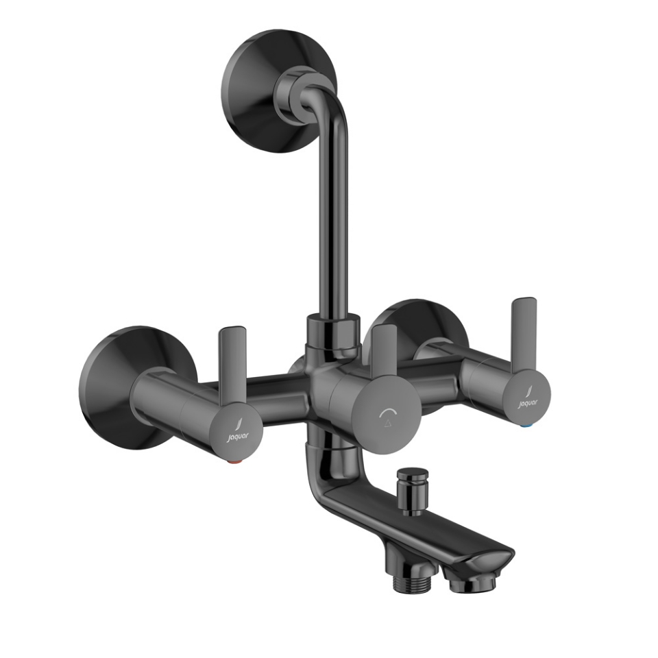 Picture of Bath & Shower Mixer 3-in-1 System - Black Chrome