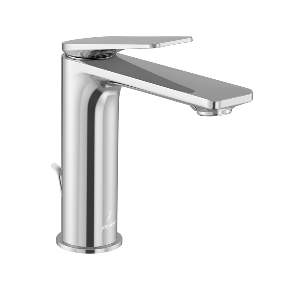 Picture of Single Lever Extended Basin Mixer with Popup Waste - Chrome